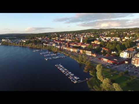 Kväll över Ulricehamn