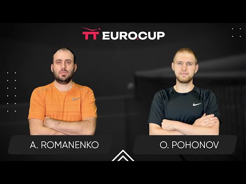 08:15 Andrii Romanenko - Oleksandr Pohonov 10.06.2025 TT Euro.Cup Ukraine Master. TABLE 3