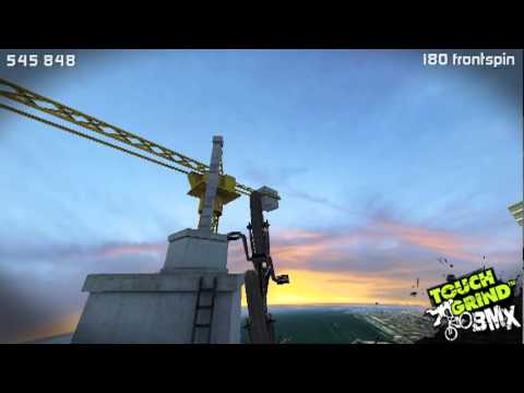 Touchgrind BMX Replay HIGH SCORE!! - Skyline