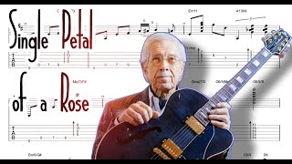 Single Petal of a Rose | Kenny Burrell [Jazz Guitar Transcription]