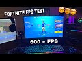 IBUYPOWER PC REVIEW Fortnite FPS Test 600 FPS CRAZY GAMING PC