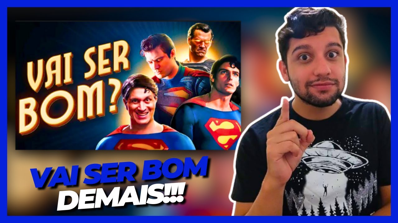 VAI SER BOM DEMAIS! A VANTAGEM DO NOVO SUPERMAN EM RELAÇÃO AOS OUTROS | REACT GAVETA