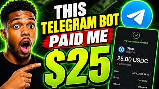 THIS TELEGRAM BOT PAID ME $25 | PAYMENT PROOF 2026