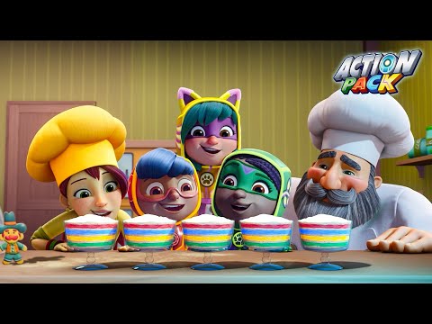 🍰Held zu sein, ist nicht schwer | Action Pack Deutsch | Superhelden-Zeichentrickfilme für Kinder