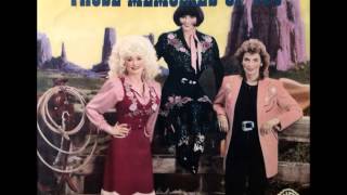Those Memories Of You , Dolly Parton , Linda Ronstadt , Emmylou Harris , 1987 Vinyl 45RPM