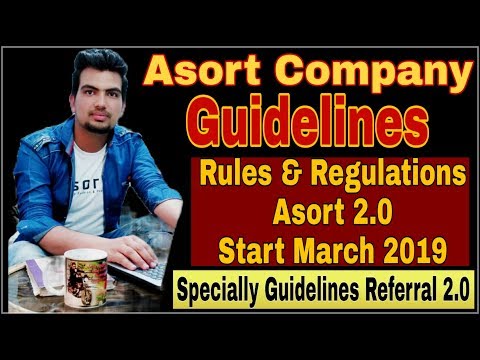 Asort Company Guidelines | Company Rules & Regulation | March 2019 Video