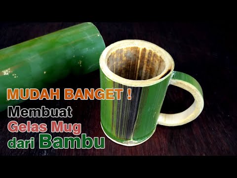 , title : 'Cara Membuat Mug Gelas dari Bambu Sangat Mudah | Tips dan Trik | RBrain Project'