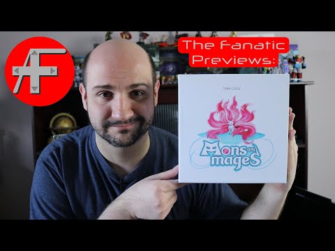 The Fanatic Previews: Mons and Mages - a monster catching engine building card game by Leviath Games