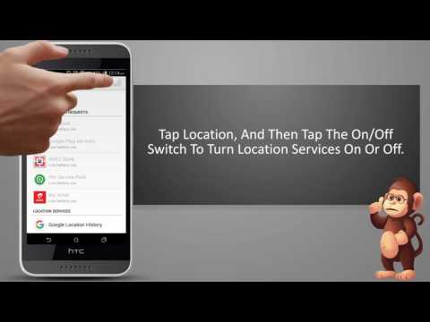 HTC How to Turning location services on or off