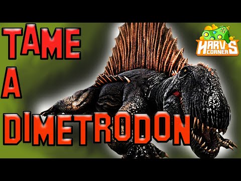 Ark How To Tame A Dimetrodon - Ark Survival Evolved