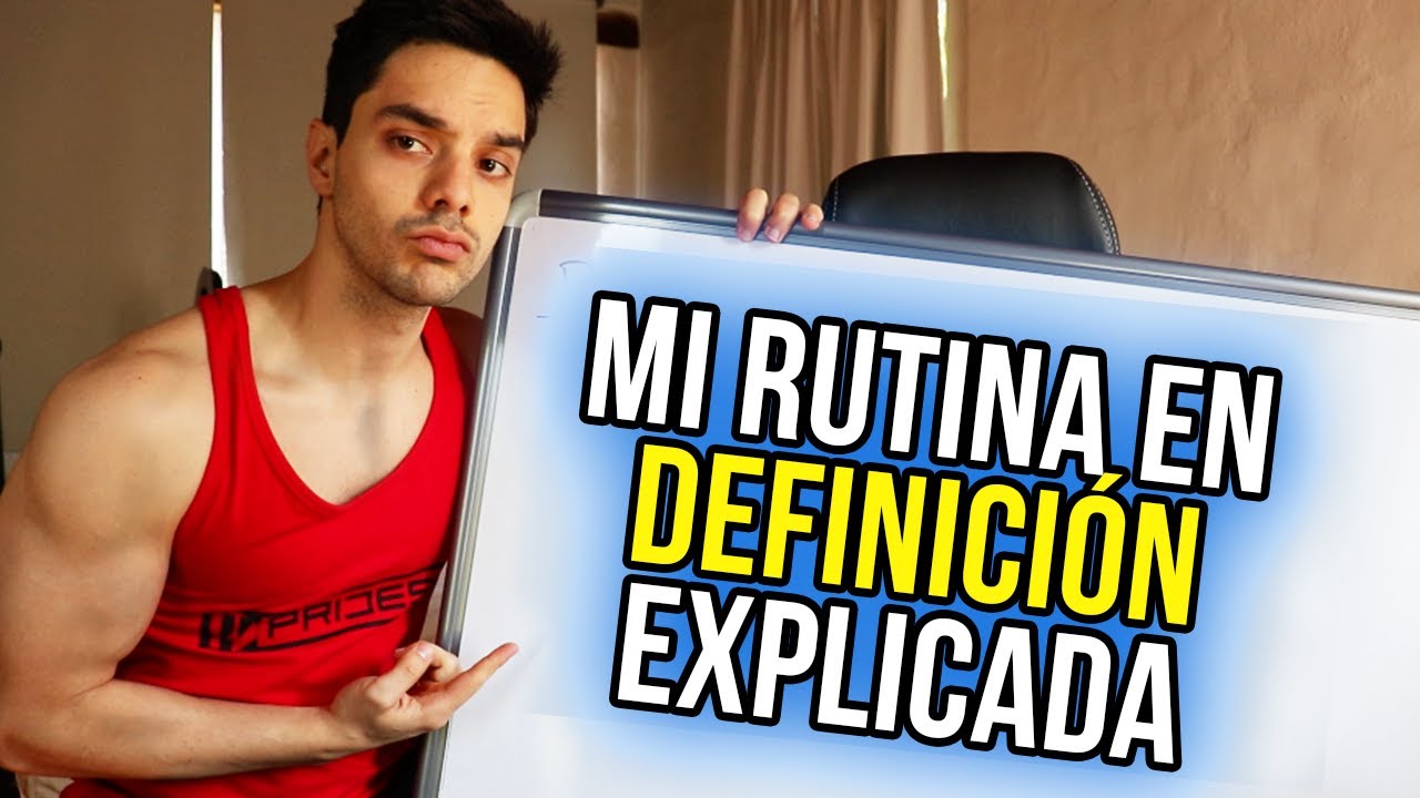 Watch MI RUTINA COMPLETA EN DEFINICIÓN EXPLICADA! - (Series y Repeticiones) | Definición 2020 Ep. 4 Now MI RUTINA COMPLETA EN DEFINICIÓN EXPLICADA! - (Series y Repeticiones) | Definición 2020 Ep. 4