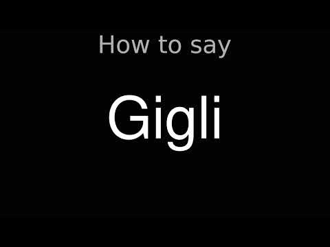 How to Pronounce correctly Gigli (Movie)
