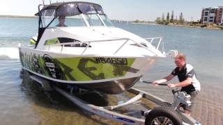 preview picture of video 'Quintrex Trident 690 Soft Top  Review | Caloundra Marine Australia's best Quintrex pricing'