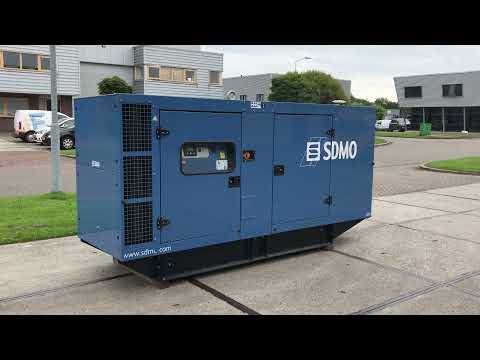 Start-up of SDMO J200 200kVA John Deere