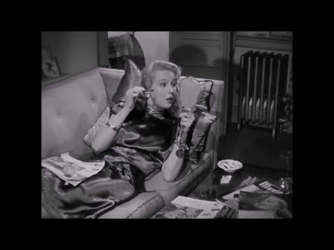 Virginia Mayo in a black satin dress - The Best Years of Our Lives (1946)