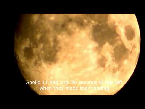 THE MOON - FILMED USING THE JVC EVERIO E207
