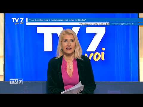Le tutele per i consumatori e le criticità - Tv7 con Voi 18/01/23 (2 DI 3)