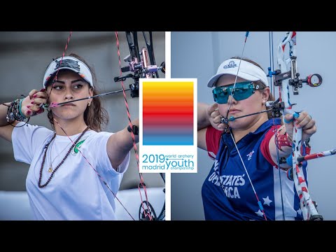 Elisa Roner v Alexis Ruiz – compound junior women bronze | World Archery Youth Championships 2019