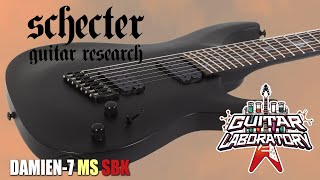 Video thumbnail for Электрогитара 7 струн SCHECTER DAMIEN-7 MS - с мультимензурой by Гитарная Лаборатория