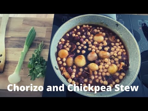 Chorizo Stew - Spanish Tapas Ideas | La Casita Cooking Channel - Chorizo and Chickpea Stew