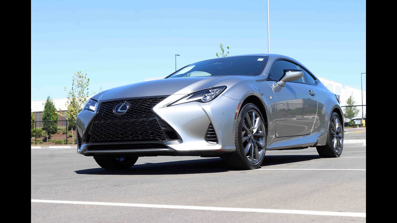 2019 Lexus RC RC 350 F SPORT AWD Walk Around and ...
