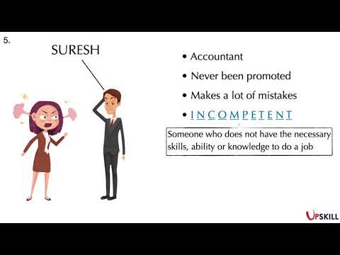 Business English Vocabulary - Describing People