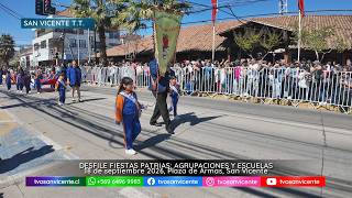 Desfile Fiestas Patrias 2026: Agrupaciones sociales y escuelas de enseñanza básica