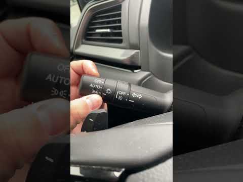 Car Headlight Controls Explained