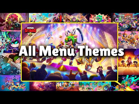 All Menu Themes in Brawl Stars (2017 — FEBRUARY 2025) | #ToyStory X #BrawlStars