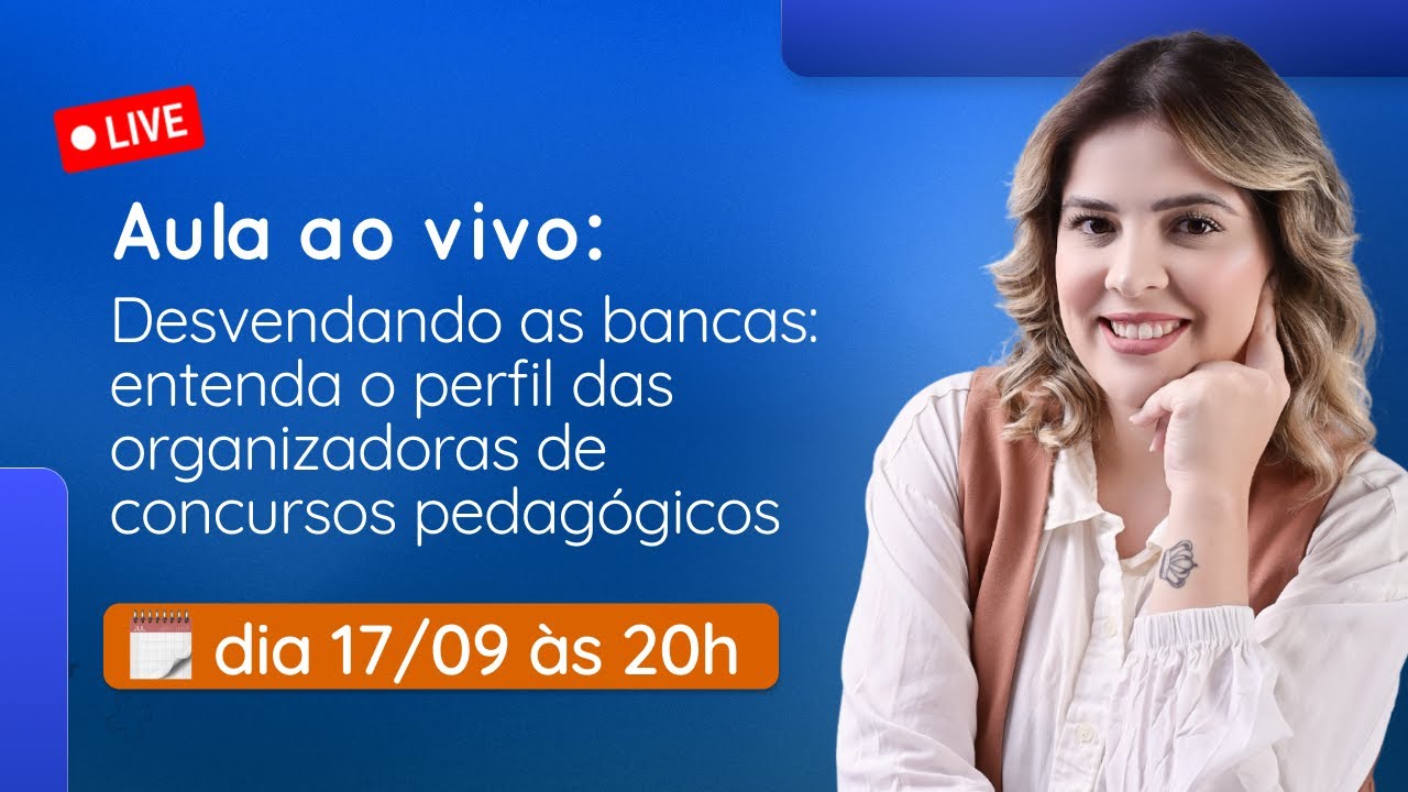 🔴 Bancas Organizadoras - Concursos Pedagógicos | Aula ao vivo 📚 | JáPassei Educação