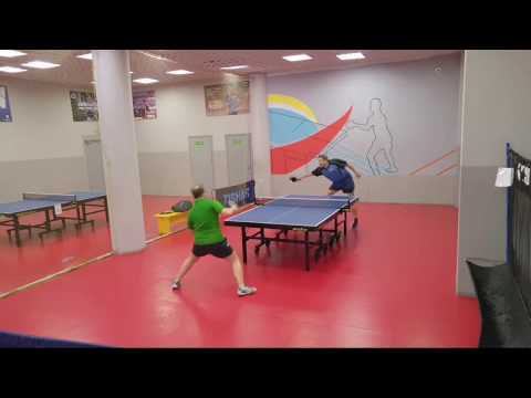 гр. I ф. Чирков А. - Ларин Е. турнир по настольному теннису в ТТКЛУБ 29.12.19