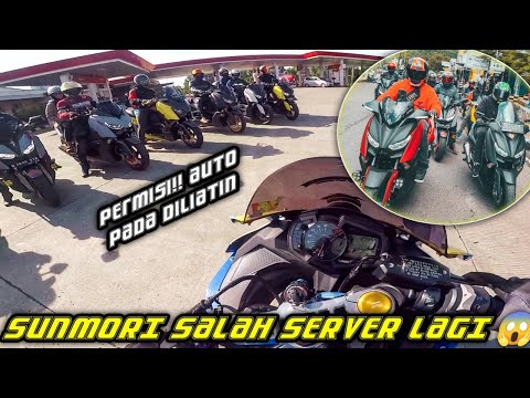 SUNMORI TO TOURIST ATTRACTIONS WITH X-MAX | ZX25R ALONE WITH NO OPPONENTS??