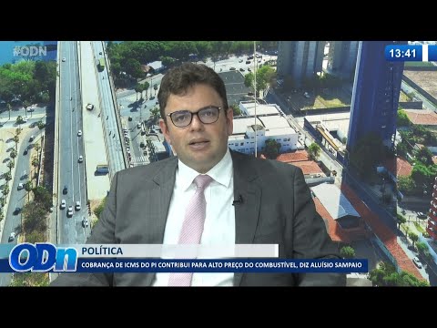 Vereador AluiÌsio Sampaio fala sobre ICMS estadual e combustiÌvel 05 10 2021