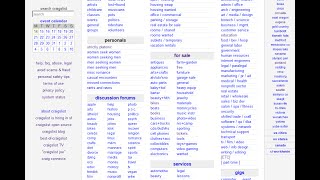 Craigslist Tutorial