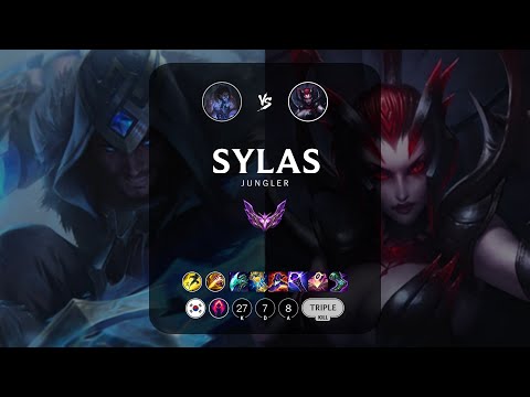 Sylas Jungle vs Elise - KR Master Patch 13.3