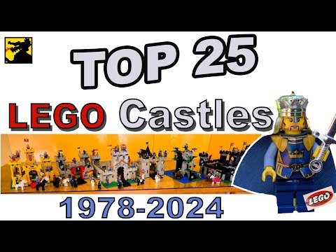 25 Lego Castles - 1978  to  2024