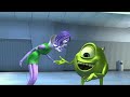 Mike Celia Fight Monsters Inc 2001 Movie Scenes