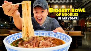 The BIGGEST Beef Noodle Soup & WILDEST Taco Stand in Las Vegas! 🍜🌮