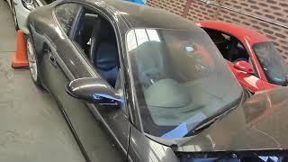 Porsche 997 Carrera S - key stuck in ignition when inserted due to a flat battery-How to remove key