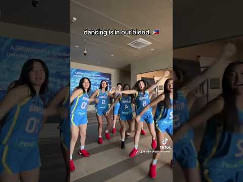 Dancing with GILAS PILIPINAS Teammates #Shorts #GilasPilipinas #Womensbasketball