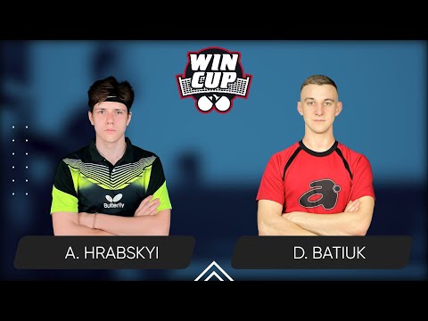14:00 Andrii Hrabskyi - Dmytro Batiuk 22.11.2024 WINCUP Master. TABLE 1