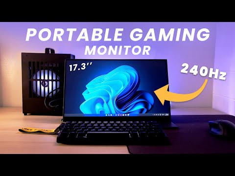 UPERFECT UGame K5 Portable Gaming Monitor - 240Hz | Unboxing & Review