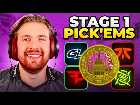 My PICK'EMS for the 2025 StarLadder Budapest MAJOR!