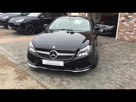 MERCEDES-BENZ CLS 220 BLUETEC AMG LINE PREMIUM FOR SALE IN OBSIDIAN BLACK METALLIC