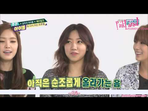 [PinkLand][Vietsub] 140409 Weekly Idol - Apink (FULL)