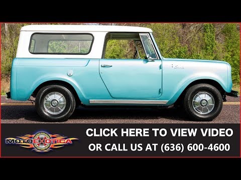 1969 International Scout (CC-989487) for sale in St. Louis, Missouri