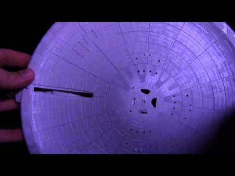 USS Enterprise Refit Aztec pattern.  16 hours work, and counting!