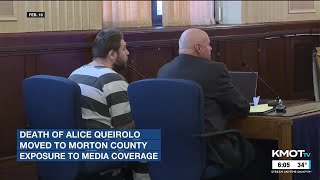 Minot murder trial moved to Morton County