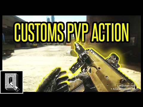 Customs PVP Action! Soloing Vs Squads Is Fun!! - Escape From Tarkov Gameplay