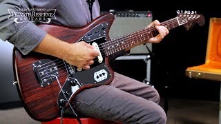 Video thumbnail for Fender Custom Shop Rosewood Jaguar Electric Guitar, Masterbuilt by Greg Fessler by Musician's Friend